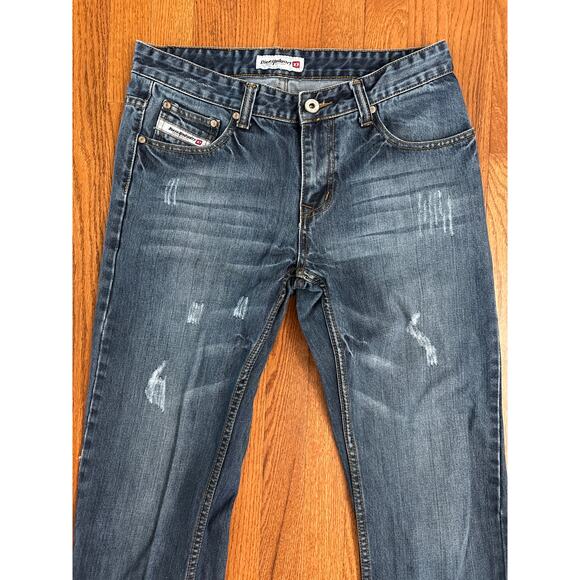 Diesel Industries Men's 32 x 30 Blue Strait Leg Jeans- EUC - Picture 2 of 10